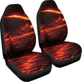 Lava Flow Print Universal Fit Car Seat Covers 102422