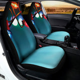 LED Christmas String Lights Print Universal Fit Car Seat Covers 102422