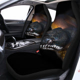 Leiopython Snake Print Universal Fit Car Seat Covers 102422