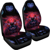 Leo And Astrological Signs Print Universal Fit Car Seat Covers 102422