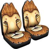 Leo Pixel Print Universal Fit Car Seat Covers 102422