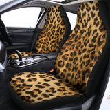 Leopard Pattern Print Universal Fit Car Seat Covers 102422
