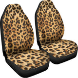 Leopard Pattern Print Universal Fit Car Seat Covers 102422