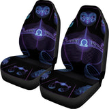 Libra And Astrological Signs Print Universal Fit Car Seat Covers 102422