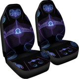 Libra And Astrological Signs Print Universal Fit Car Seat Covers 102422