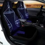 Libra Constellation Print Universal Fit Car Seat Covers 102422