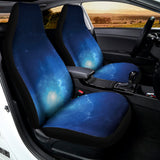 Light Blue Space Print Universal Fit Car Seat Covers 102422