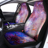 Light Stardust Galaxy Deep Space Print Universal Fit Car Seat Covers 102422