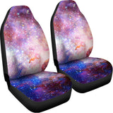 Light Stardust Galaxy Deep Space Print Universal Fit Car Seat Covers 102422