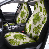 Light Tropical Leaf Pattern Print Universal Fit Car Seat Covers 102422