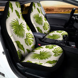 Light Tropical Leaf Pattern Print Universal Fit Car Seat Covers 102422