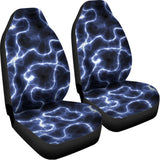 Lightning Chain Print Universal Fit Car Seat Covers 102422