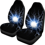Lightning Spark Print Universal Fit Car Seat Covers 102422