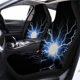 Lightning Spark Print Universal Fit Car Seat Covers 102422