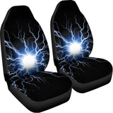 Lightning Spark Print Universal Fit Car Seat Covers 102422