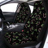Lights Christmas Pattern Print Universal Fit Car Seat Covers 102422
