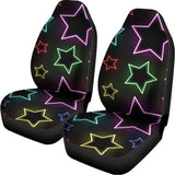Lights Star Pattern Print Universal Fit Car Seat Covers 102422