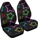 Lights Star Pattern Print Universal Fit Car Seat Covers 102422
