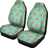 Little Gingerbread Man Pattern Print Universal Fit Car Seat Covers 102422
