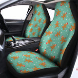 Little Gingerbread Man Pattern Print Universal Fit Car Seat Covers 102422