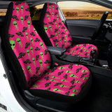Little Green Alien UFO Print Universal Fit Car Seat Covers 102422