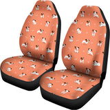 Little Jack Russell Terrier Print Universal Fit Car Seat Covers 102422