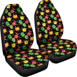 Little Monster Pattern Print Universal Fit Car Seat Covers 102422