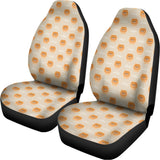 Little Pomeranian Pattern Print Universal Fit Car Seat Covers 102422
