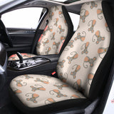 Little Rat Pattern Print Universal Fit Car Seat Covers 102422