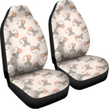 Little Rat Pattern Print Universal Fit Car Seat Covers 102422