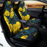 Little Yellow Daisy Print Universal Fit Car Seat Covers 102422