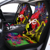 Love NYC Graffiti Print Universal Fit Car Seat Covers 102422