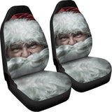 Love Xmas Santa Claus Print Universal Fit Car Seat Covers 102422