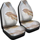 Lycoptera Fish Fossil Print Universal Fit Car Seat Covers 102422