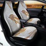 Lycoptera Fish Fossil Print Universal Fit Car Seat Covers 102422