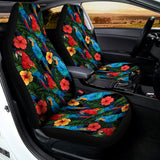 Macaw Parrot Pattern Print Universal Fit Car Seat Covers 102422