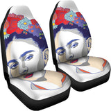 Magdalena Carmen Frida Kahlo Print Universal Fit Car Seat Covers 102422