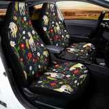 Magic Floral Unicorn Pattern Print Universal Fit Car Seat Covers 102422