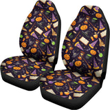 Magic Wizard Pattern Print Universal Fit Car Seat Covers 102422