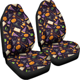 Magic Wizard Pattern Print Universal Fit Car Seat Covers 102422