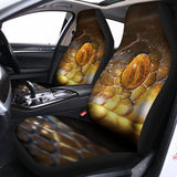 Malagasy Cat Eyed Snake Print Universal Fit Car Seat Covers 102422