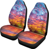 Maldives Sunset Print Universal Fit Car Seat Covers 102422