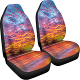 Maldives Sunset Print Universal Fit Car Seat Covers 102422