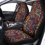 Mandala Floral Bohemian Pattern Print Universal Fit Car Seat Covers 102422