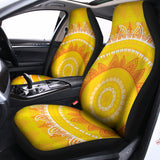 Mandala Sun Print Universal Fit Car Seat Covers 102422