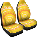 Mandala Sun Print Universal Fit Car Seat Covers 102422