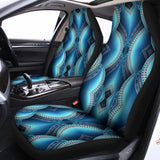 Mandala Waves Bohemian Pattern Print Universal Fit Car Seat Covers 102422