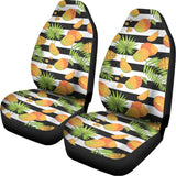 Mango Fruit Striped Pattern Print Universal Fit Car Seat Covers 102422