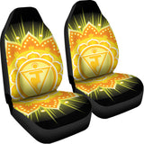 Manipura Chakra Mandala Print Universal Fit Car Seat Covers 102422