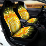 Manipura Chakra Mandala Print Universal Fit Car Seat Covers 102422